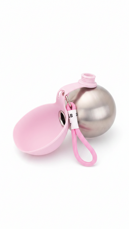 Effortless, All-in-One Pet Hydration Bottle (Stainless Steel)