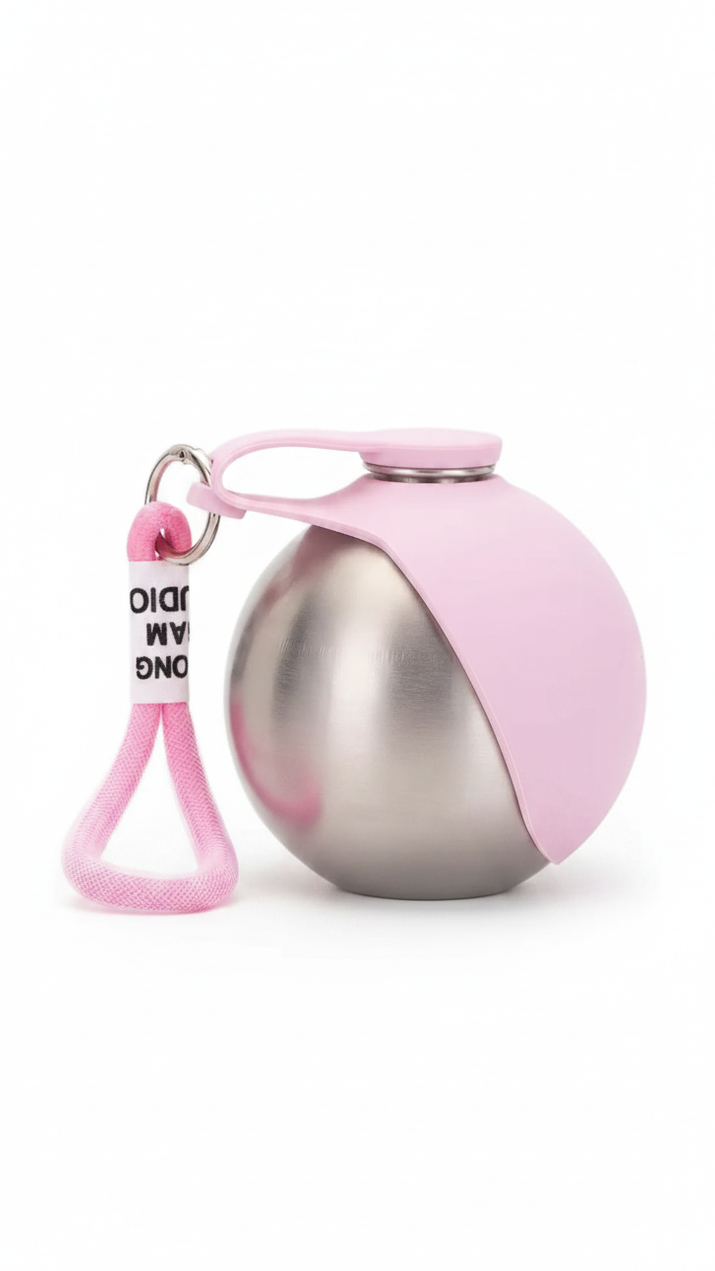 Effortless, All-in-One Pet Hydration Bottle (Stainless Steel)