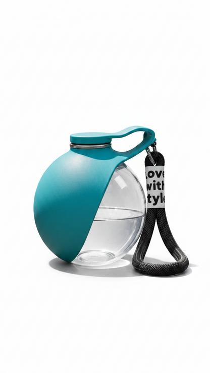 Effortless, All-in-One Pet Hydration Bottle (Clear)